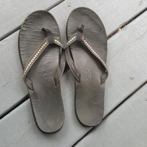 Rainbow Sandals Swarovski Crystals